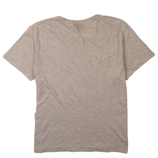 Levi's Men's Grey Crew Neck Cotton T-Shirt Size L