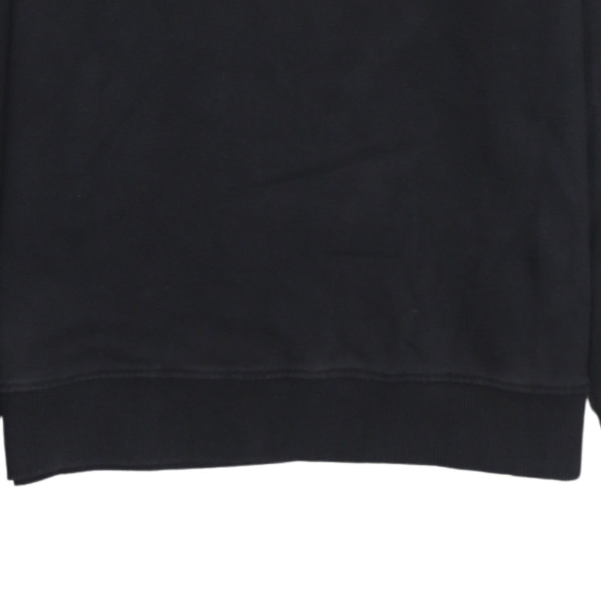 Additional view of Tommy Hilfiger boys’ black logo crew neck sweatshirt, size 16, years