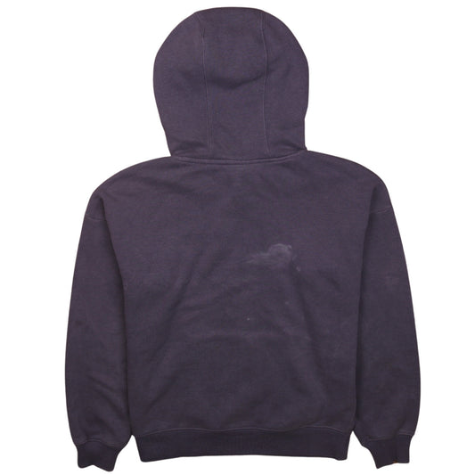 FILA Men's Blue Pullover Hoodie Size S Logo Fleece Sweatshirt