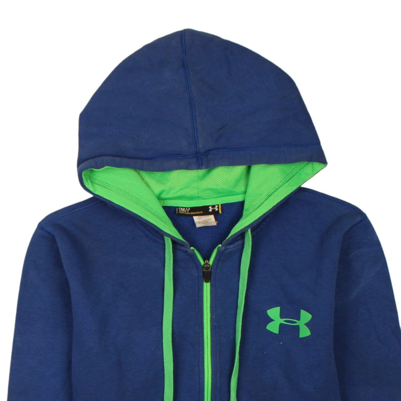 Under Armour Men's Blue Full Zip Hoodie Size S Sports Fleece