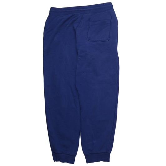 Nike Men's Blue Sweatpants M Regular Fit Fleece Joggers