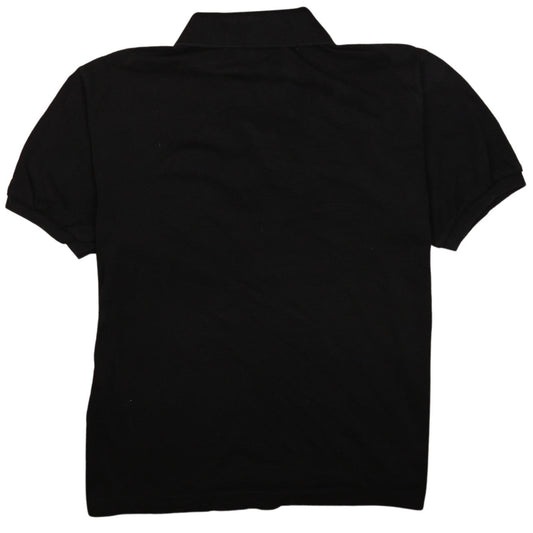Lacoste Men's Black Cotton Short Sleeve Polo Shirt Size L