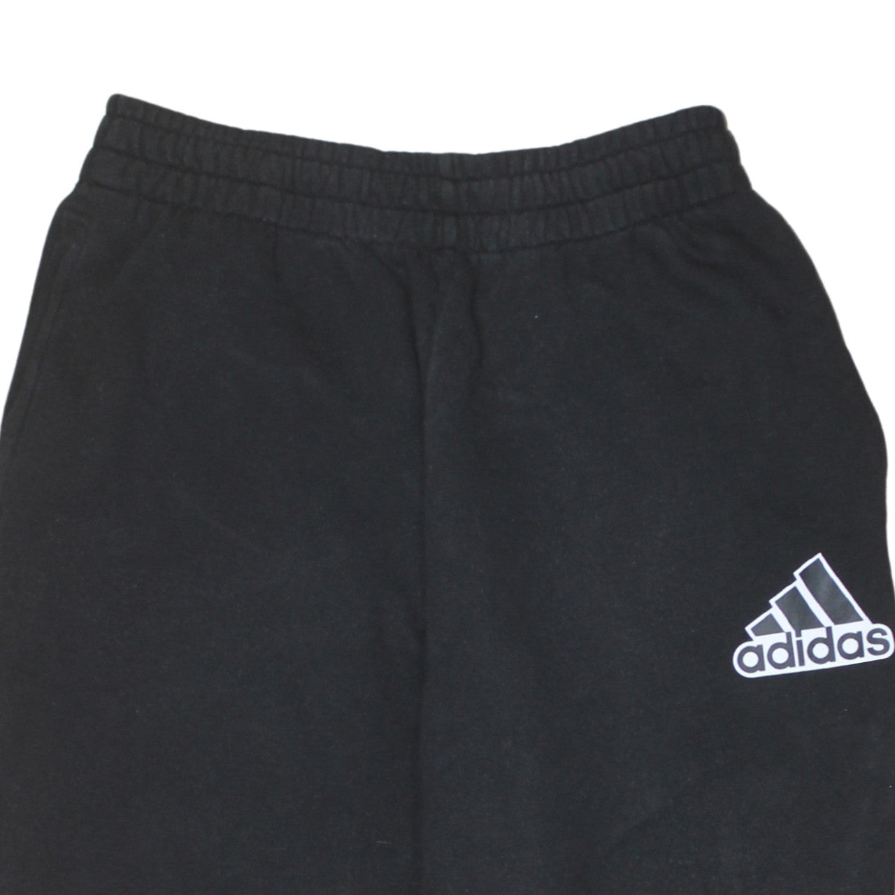 Adidas Men's Black Regular Fit Fleece Sweatpants Medium