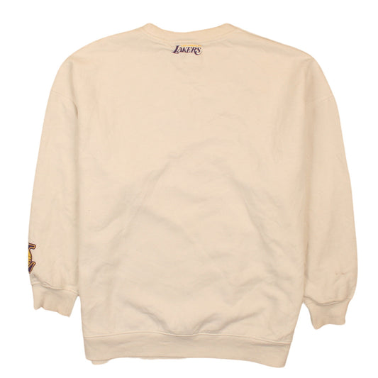 NBA Los Angeles Lakers Beige Women's M Pullover Sweatshirt