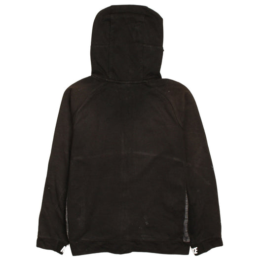 Nike Boys Black Full Zip Hoodie 12-13 Years Lined Sportswear