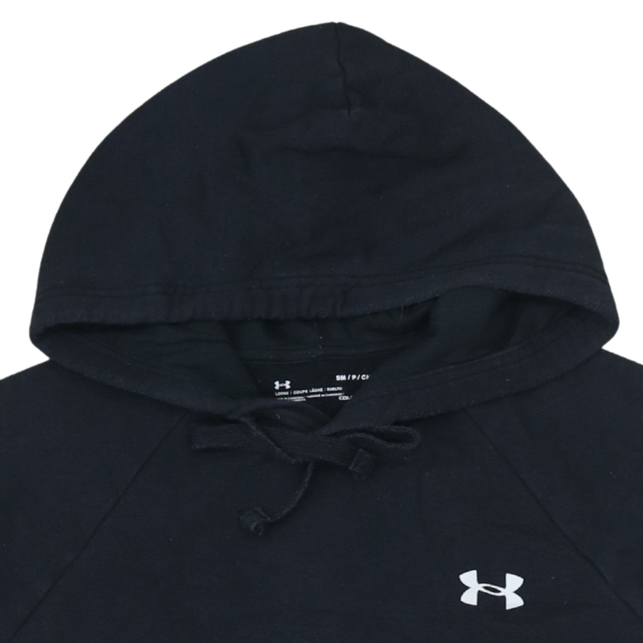 Under Armour Women Black Small Pullover Hoodie ColdGear Fleece