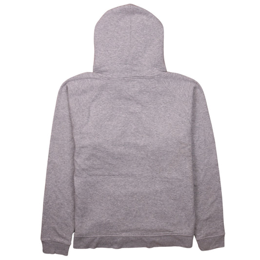 Champion Boys Grey Illinois State Pullover Hoodie Size L Fleece Cotton Blend