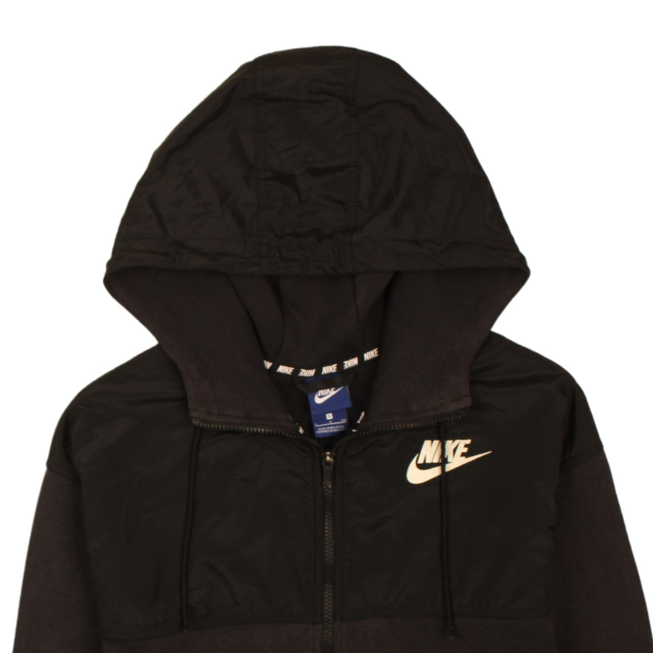 Nike Men's Black Full Zip Hoodie Small