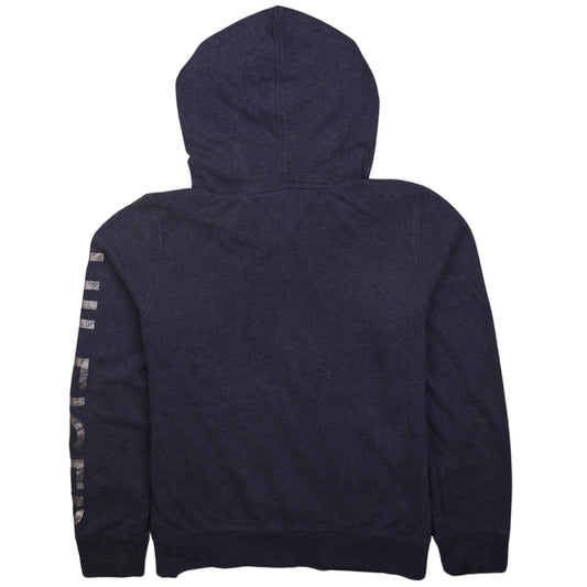 Tommy Hilfiger Mens Blue Full Zip Hoodie XS Logo Sport Style
