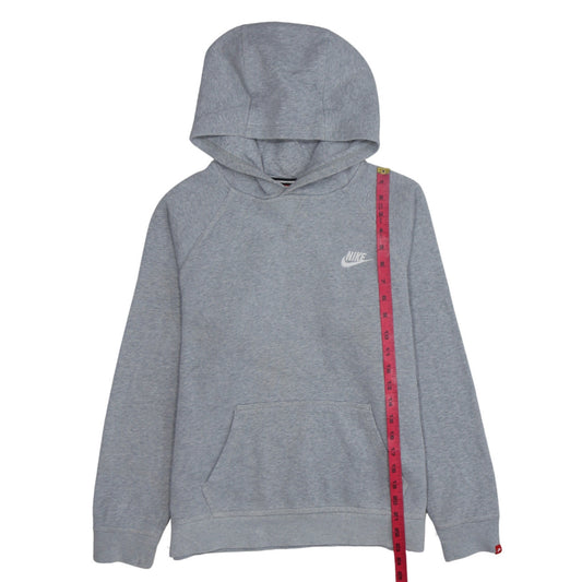 Nike Boys Grey Pullover Hoodie XL 13-15 Years Fleece Sweatshirt