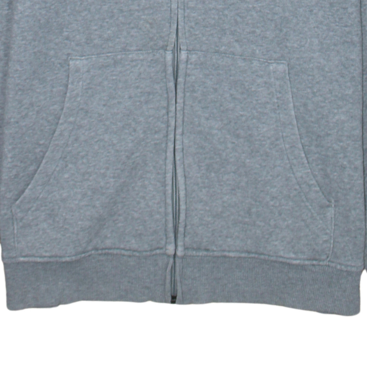 Additional view of Adidas Men's Grey Full Zip Hoodie L Sports Casual Sweatshirt