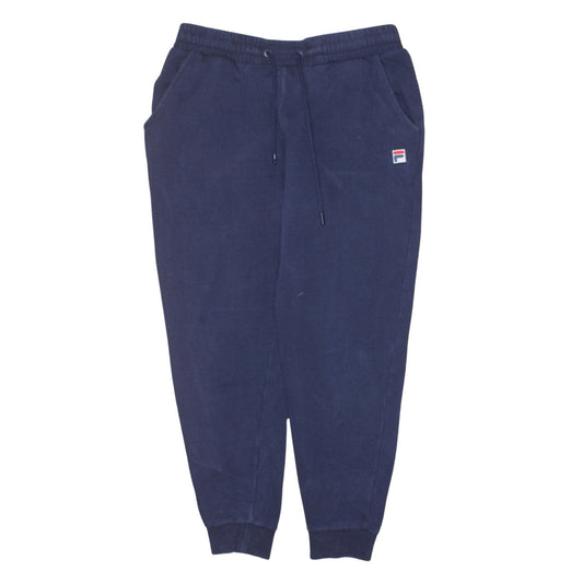 FILA Men's Blue Regular Fit Sweatpants Joggers M
