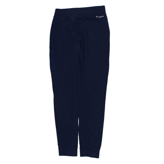 Columbia Boys Navy Blue Jogger Sweatpants L Elastic Waist Pockets