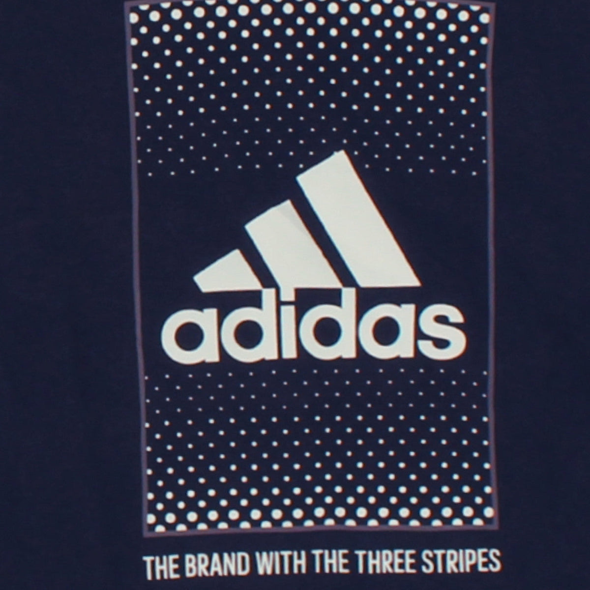 Additional view of Adidas boys’ blue pullover hoodie 14 years regular fit graphic print