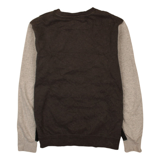 Nike Men's Grey XS Pullover Sweatshirt Logo Graphic Crew Neck