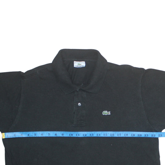 Lacoste Men's Black Regular Fit Polo Shirt Size XL Cotton