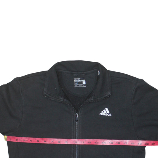 adidas Men's Black Medium Sport Essentials Track Jacket