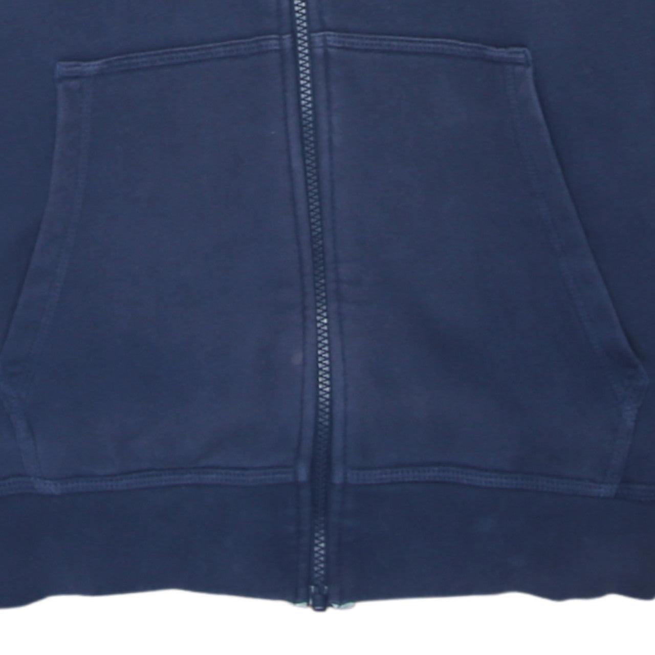 Nike Men's Blue Full Zip Hoodie XL Fleece Sweatshirt