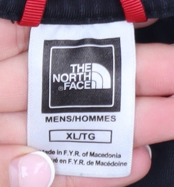 The North Face Men's Black XL Long Sleeve Cotton T-Shirt