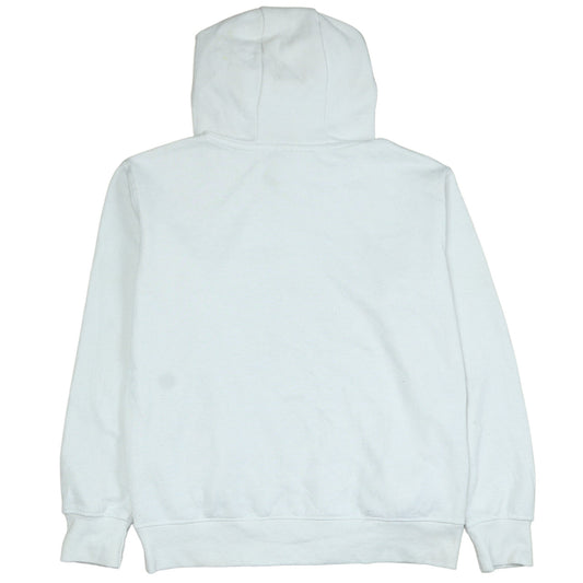 Disney Women’s White Stitch Hoodie 2XS Pullover Cotton Blend