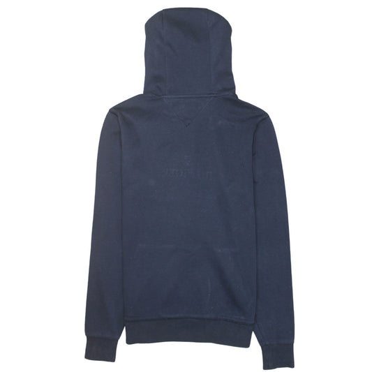 Tommy Hilfiger Men’s Blue Pullover Hoodie Small Embroidered Logo