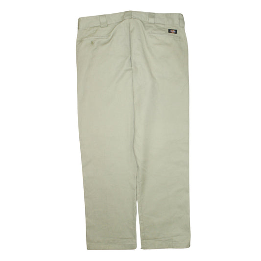 Dickies Men's Beige 38x32 Regular Fit Work Chino Trousers