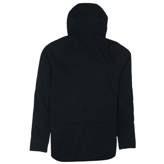 Nike Men's Black Full Zip Hoodie Size M Cotton Blend Sportswear