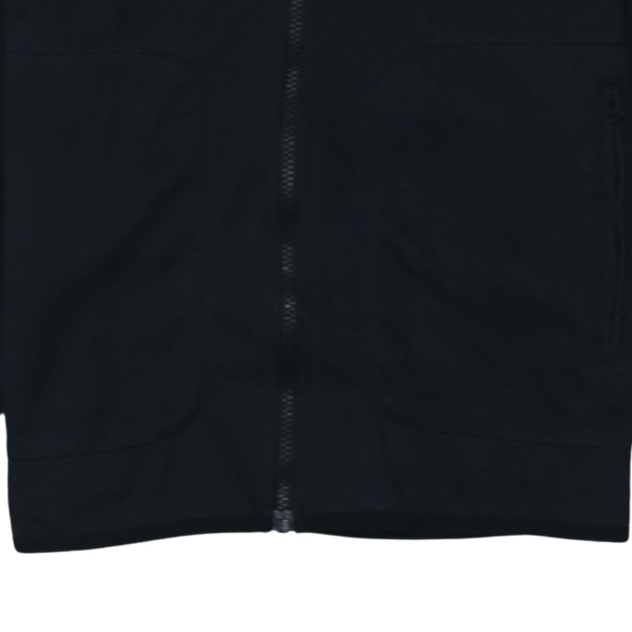 Nike Men's Black Full Zip Hoodie Size M Cotton Blend Sportswear
