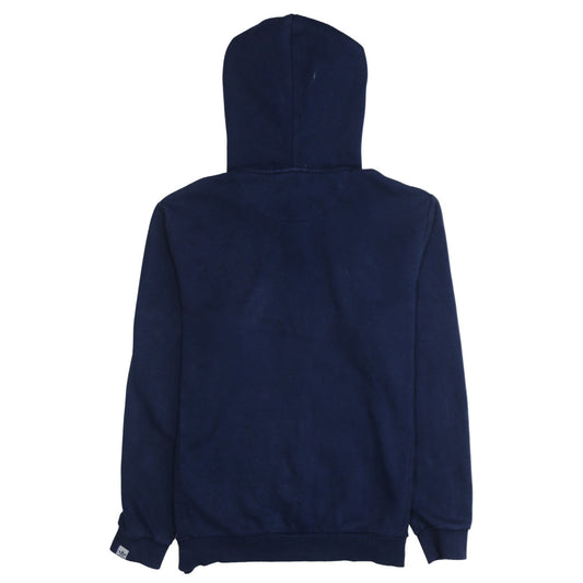 Adidas Mens Blue Full Zip Hooded Fleece Hoodie Size L