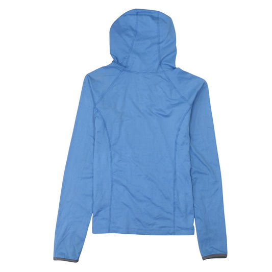The North Face Womens Blue Pullover Hoodie Small Lightweight