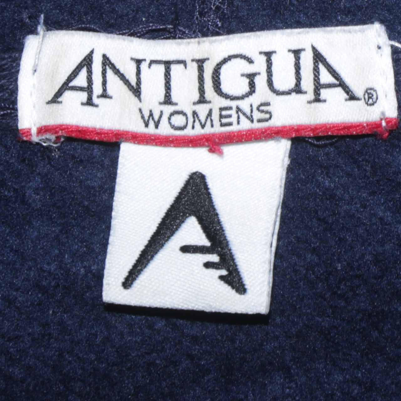 Antigua Womens Navy Full Zip Hoodie New York Yankees Embroidered Logo Size M