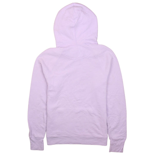 Champion Womens Lilac Pullover Hoodie Small Logo Athleticwear