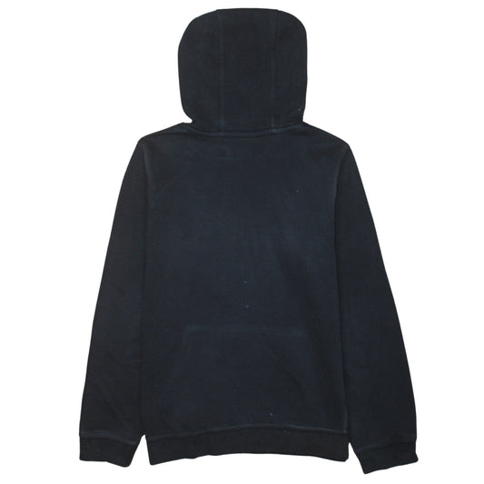 Nike Boys Black XL Pullover Hoodie with Logo Print Standard Fit