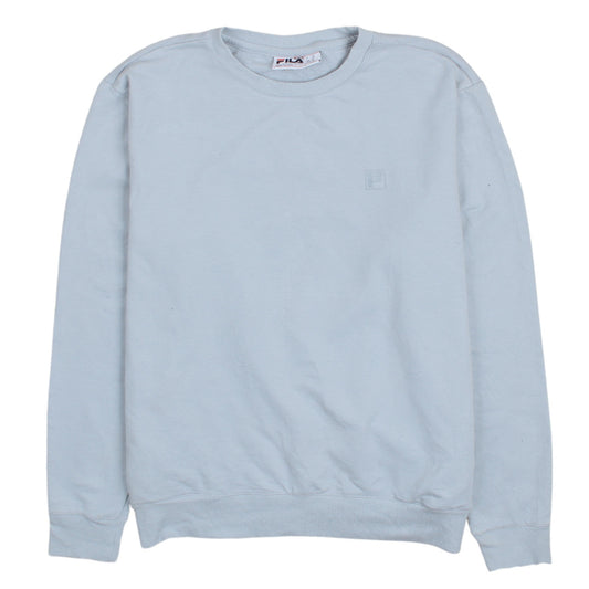 FILA Men's Blue XL Pullover Crew Neck Sweatshirt