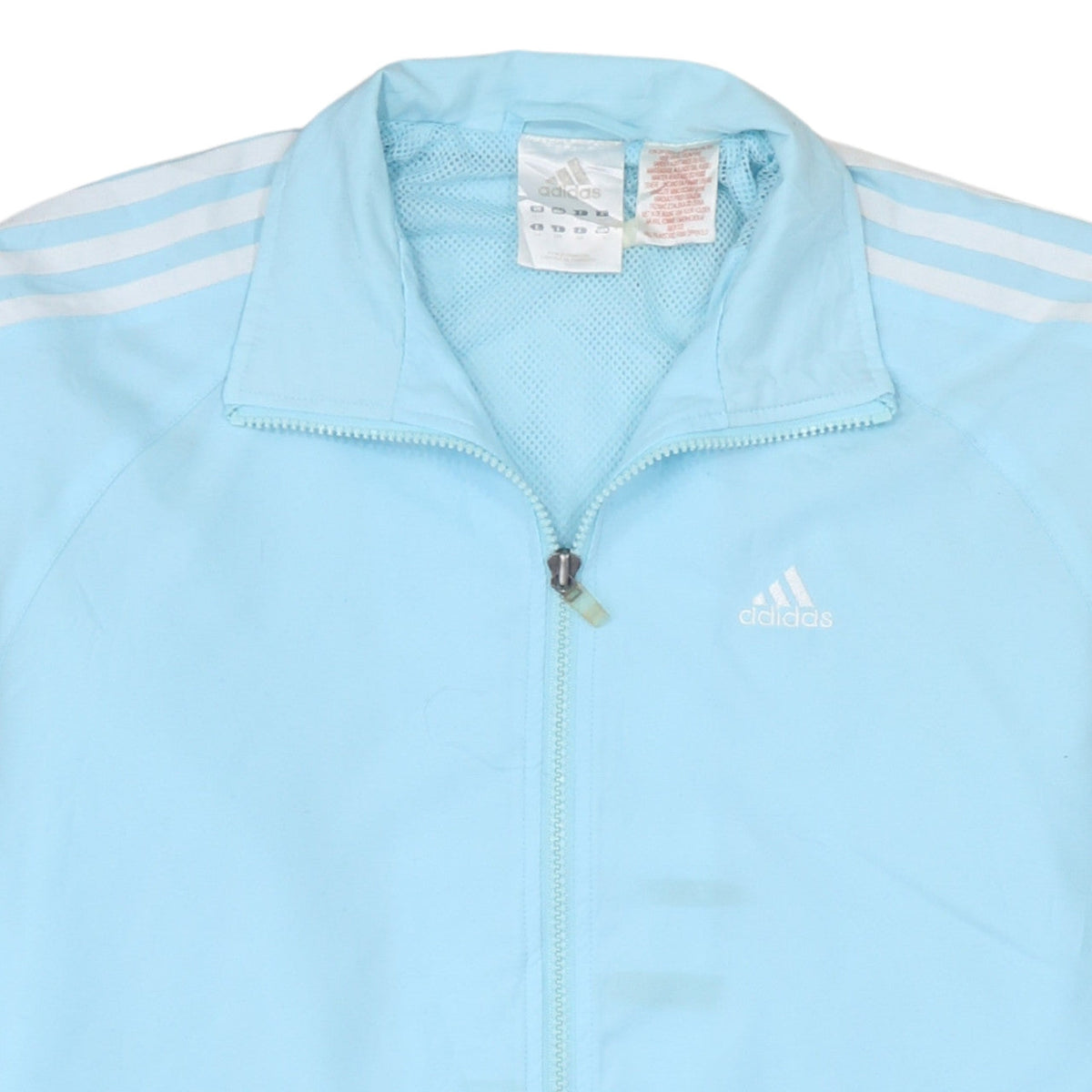 Additional view of Adidas boys’ blue track jacket, size 10, years full zip sportswear
