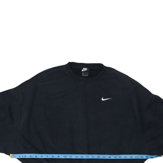Nike Women's Black Crew Neck Pullover Sweatshirt Size M
