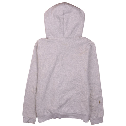 Puma Women's Grey Pullover Hoodie Size 16 with Logo Design