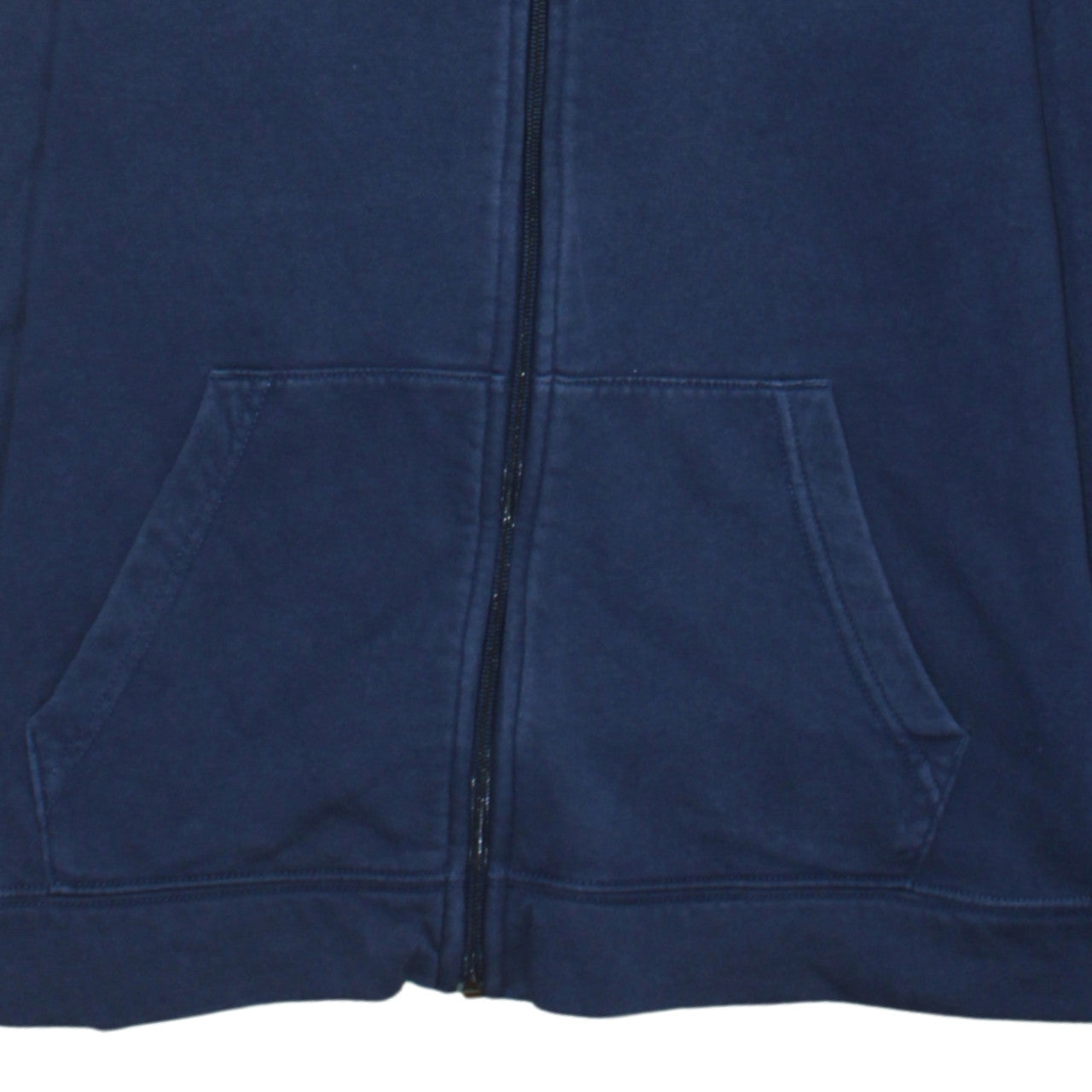 Nike Boys Navy Blue Full Zip Hoodie XL 158-170cm Cotton Blend