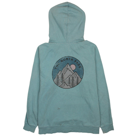 The North Face Womens Blue Pullover Hoodie XL Regular Fit