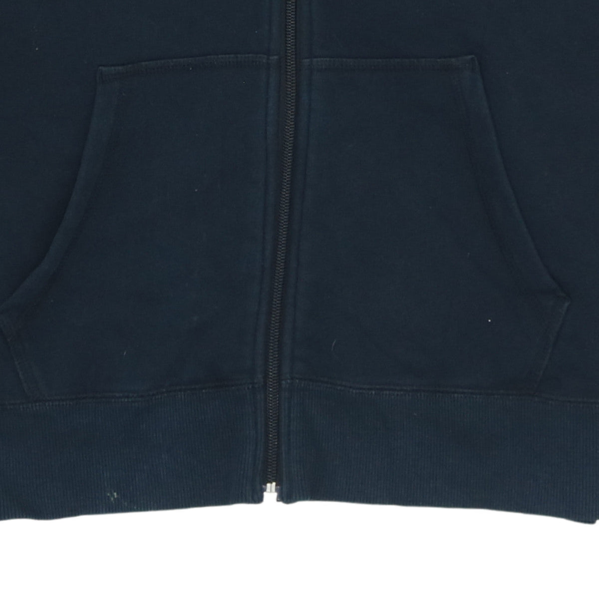 Additional view of Nike boys’ black full zip hoodie 13-15 years cotton fleece sportswear