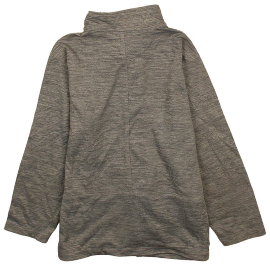 Nike Womens Grey Therma-Fit L Sports Jacket Water Resistant Lined