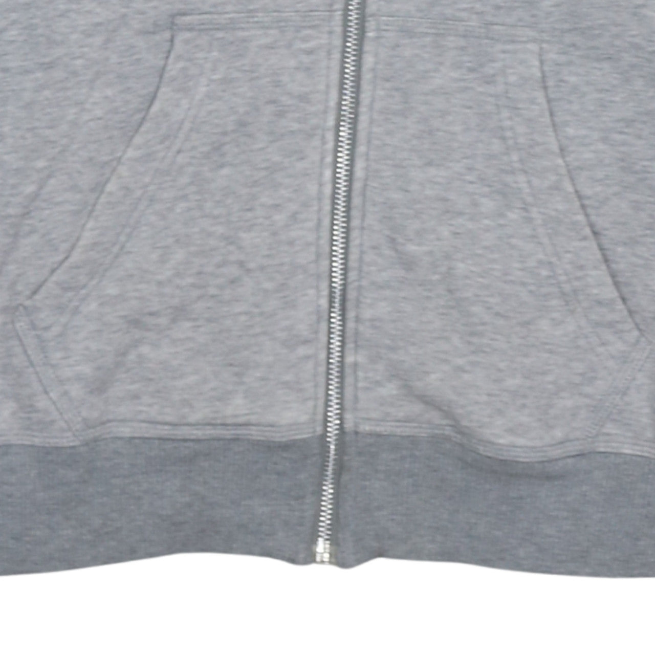 Additional view of Adidas Originals Women Grey Full Zip Hoodie, size 12, Lined Hooded