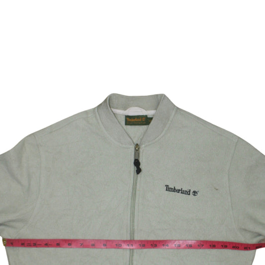 Timberland Men's Grey Fleece Full Zip Jacket Size S Outdoor Casual