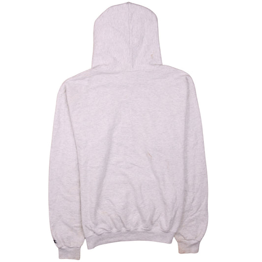 Champion Men's Grey M Pullover Fleece Hoodie Authentic Eco