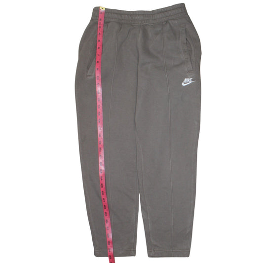 Nike Men's Grey Jogger Trousers Small Regular Fit Fleece Activewear