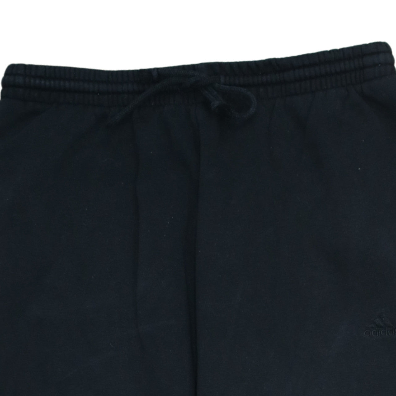 Adidas Men's Black Fleece Sweatpants L Regular Fit Activewear Trousers
