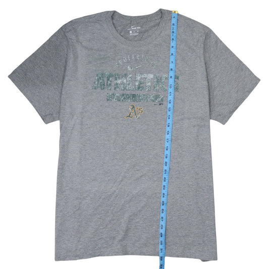 Nike Men's Grey Athletics Baseball 2XL Graphic T-Shirt