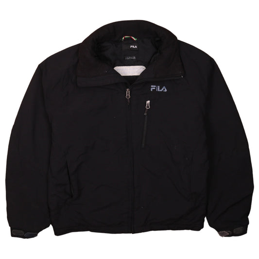 Fila Men's Black XS Ski Winter Softshell Puffer Jacket