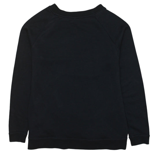 Nike Men's Black XS Pullover Sweatshirt Crew Neck Logo Print