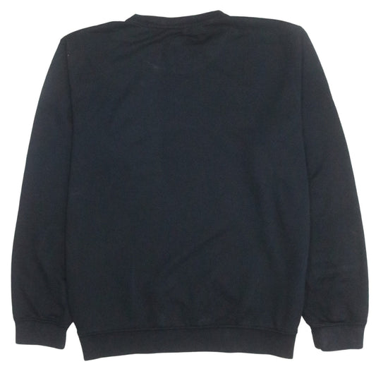 Champion Men's Black XL Pullover Crew Neck Logo Sweatshirt